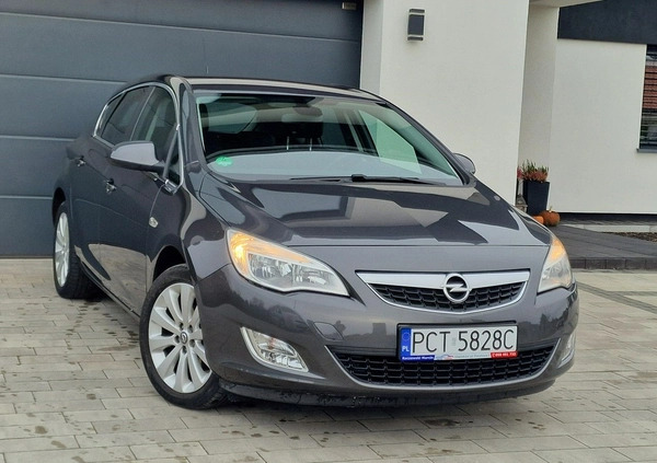 Opel Astra cena 27800 przebieg: 159450, rok produkcji 2010 z Leszno małe 277